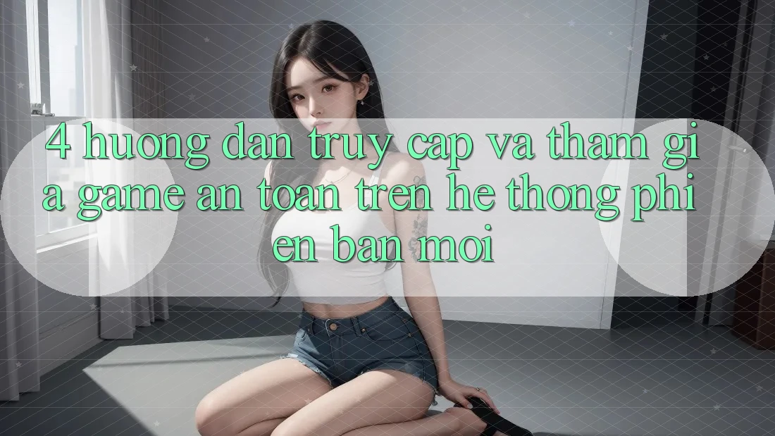 4. Hướng Dẫn Truy Cập Và Tham Gia Game An Toàn Trên Hệ Thống Phiên bản mới