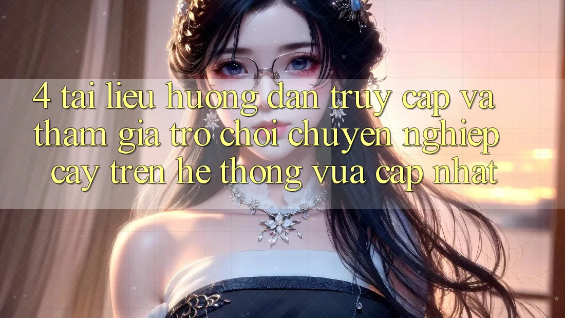 4. Tài liệu hướng dẫn Truy Cập Và Tham Gia Trò chơi Chuyên nghiệp cậy Trên Hệ Thống Vừa cập nhật
