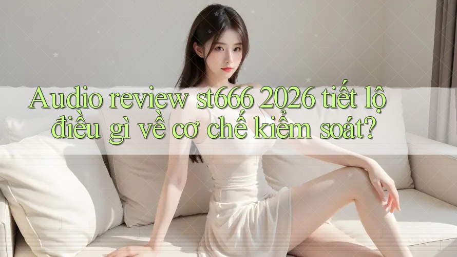 Audio review st666 2026 tiết lộ điều gì về cơ chế kiểm soát? Audio review st666 2026 tiết lộ điều gì về cơ chế kiểm soát?