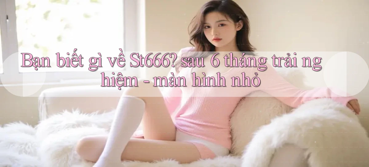Bạn biết gì về St666 sau 6 tháng trải nghiệm   màn hình nhỏ