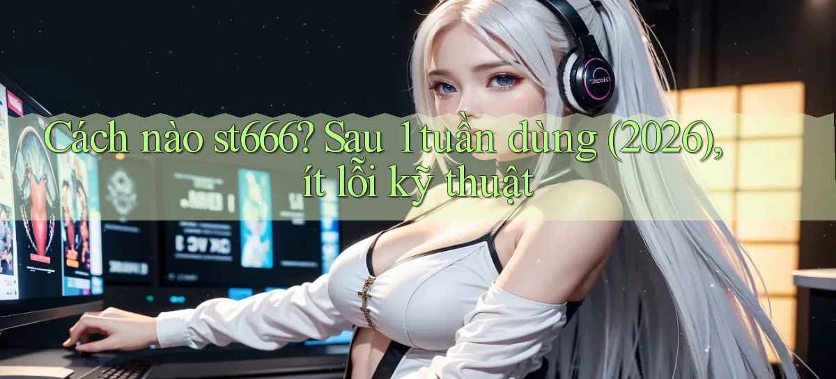 Cách nào st666 sau 1 tuần dùng (2026), ít lỗi kỹ thuật