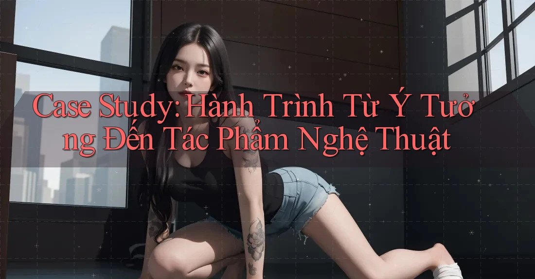 Case Study: Hành Trình Từ Ý Tưởng Đến Tác Phẩm Nghệ Thuật