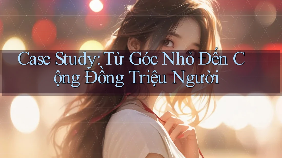 Case Study: Từ Góc Nhỏ Đến Cộng Đồng Triệu Người