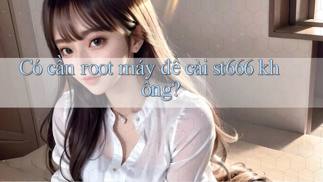 Có cần root máy để cài st666 không? Có cần root máy để cài st666 không?