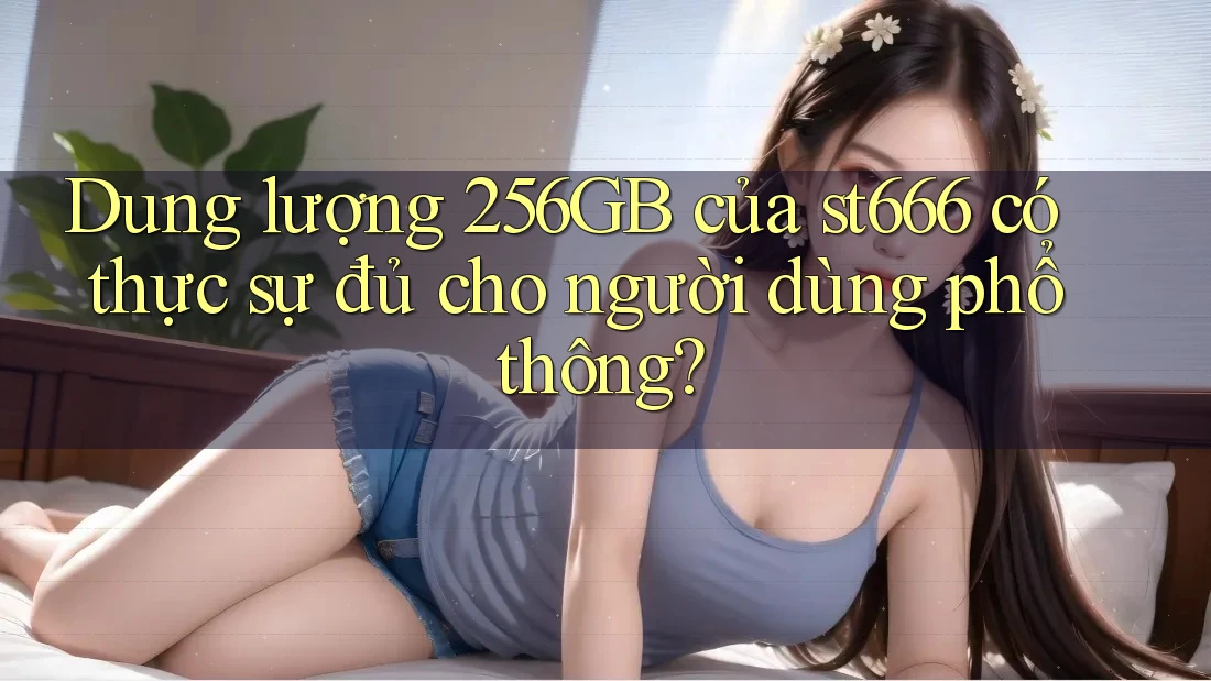 Dung lượng 256GB của st666 có thực sự đủ cho người dùng phổ thông?