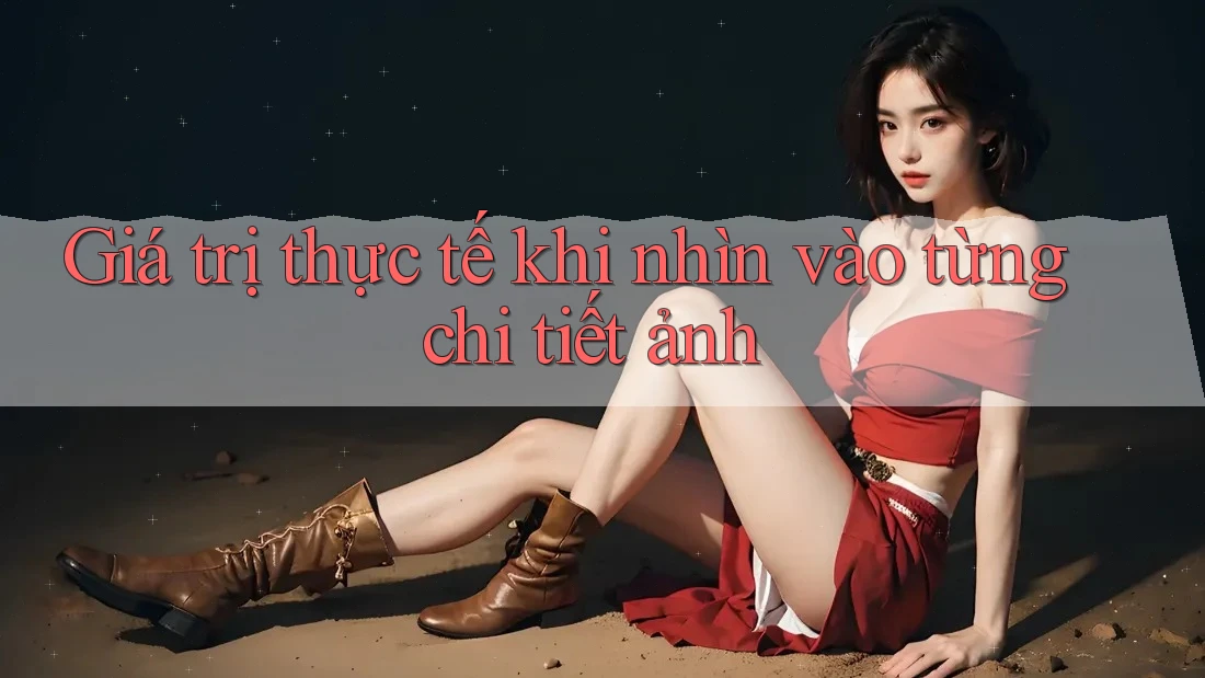 Giá trị thực tế khi nhìn vào từng chi tiết ảnh