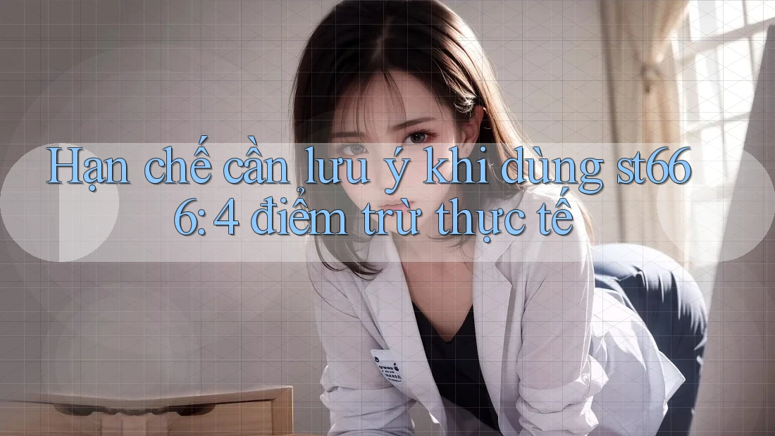 Hạn chế cần lưu ý khi dùng st666: 4 điểm trừ thực tế