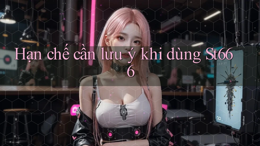 Hạn chế cần lưu ý khi dùng St666
