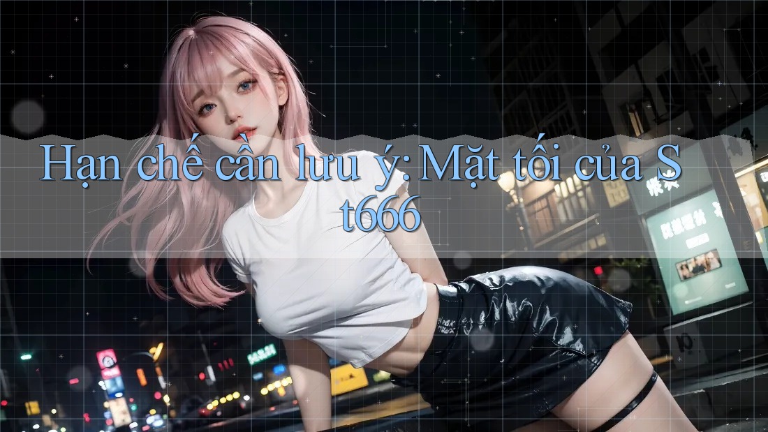 Hạn chế cần lưu ý: Mặt tối của St666