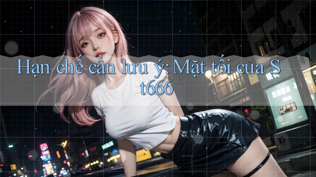 Hạn chế cần lưu ý: Mặt tối của St666