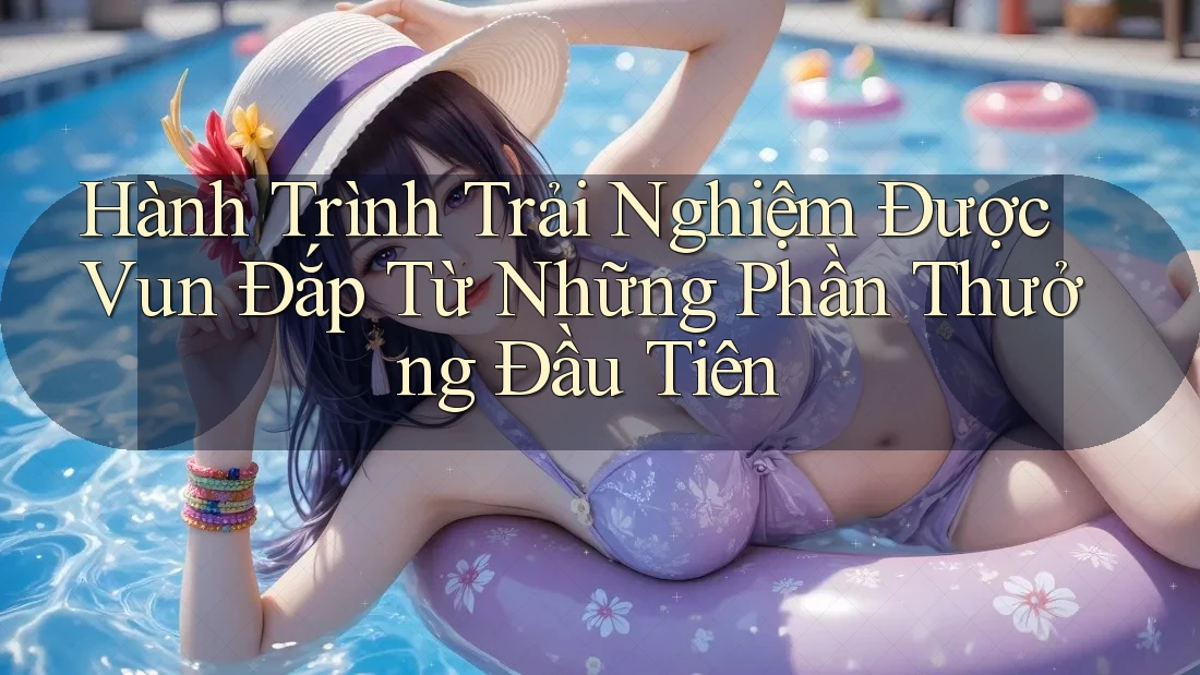 Hành Trình Trải Nghiệm Được Vun Đắp Từ Những Phần Thưởng Đầu Tiên