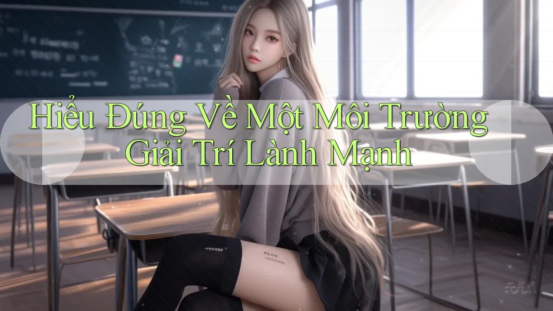 Hiểu Đúng Về Một Môi Trường Giải Trí Lành Mạnh