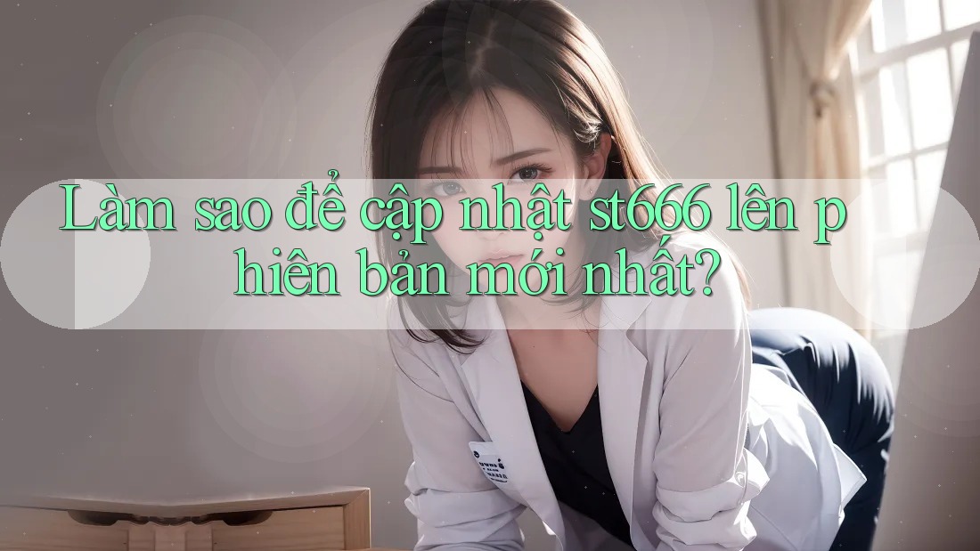 Làm sao để cập nhật st666 lên phiên bản mới nhất? Làm sao để cập nhật st666 lên phiên bản mới nhất?