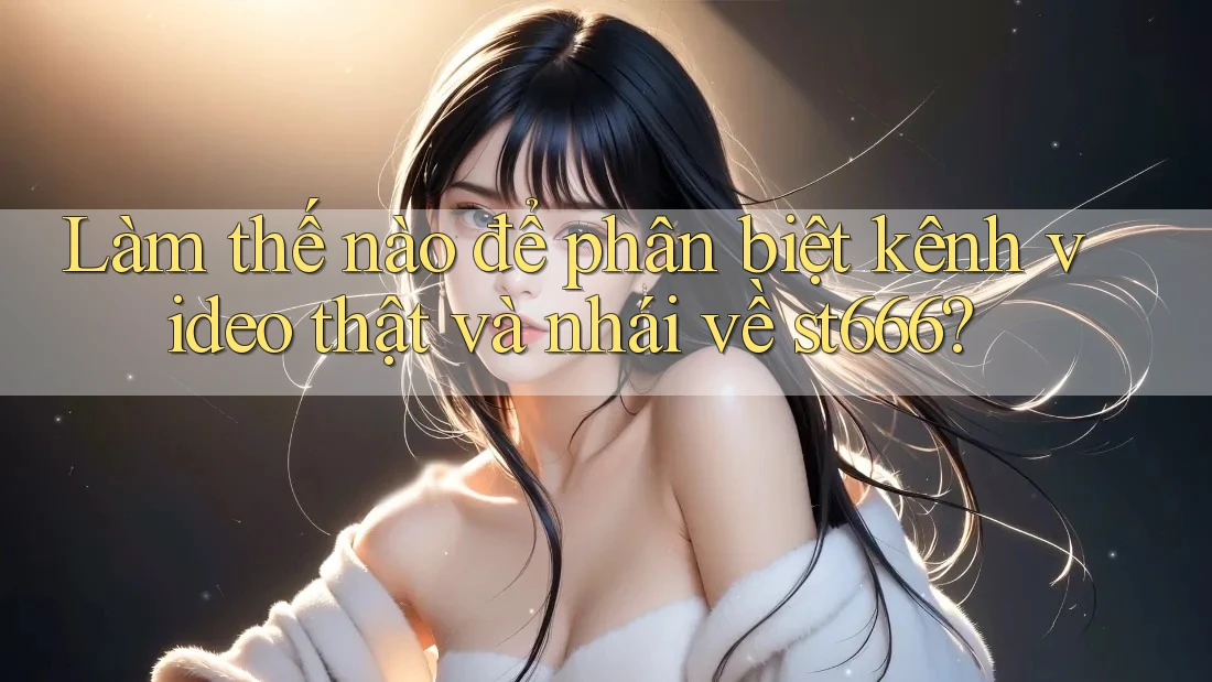 Làm thế nào để phân biệt kênh video thật và nhái về st666? Làm thế nào để phân biệt kênh video thật và nhái về st666?