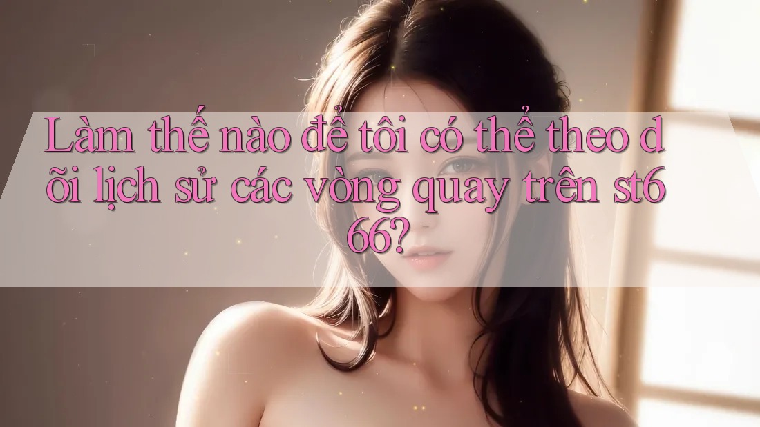 Làm thế nào để tôi có thể theo dõi lịch sử các vòng quay trên st666?