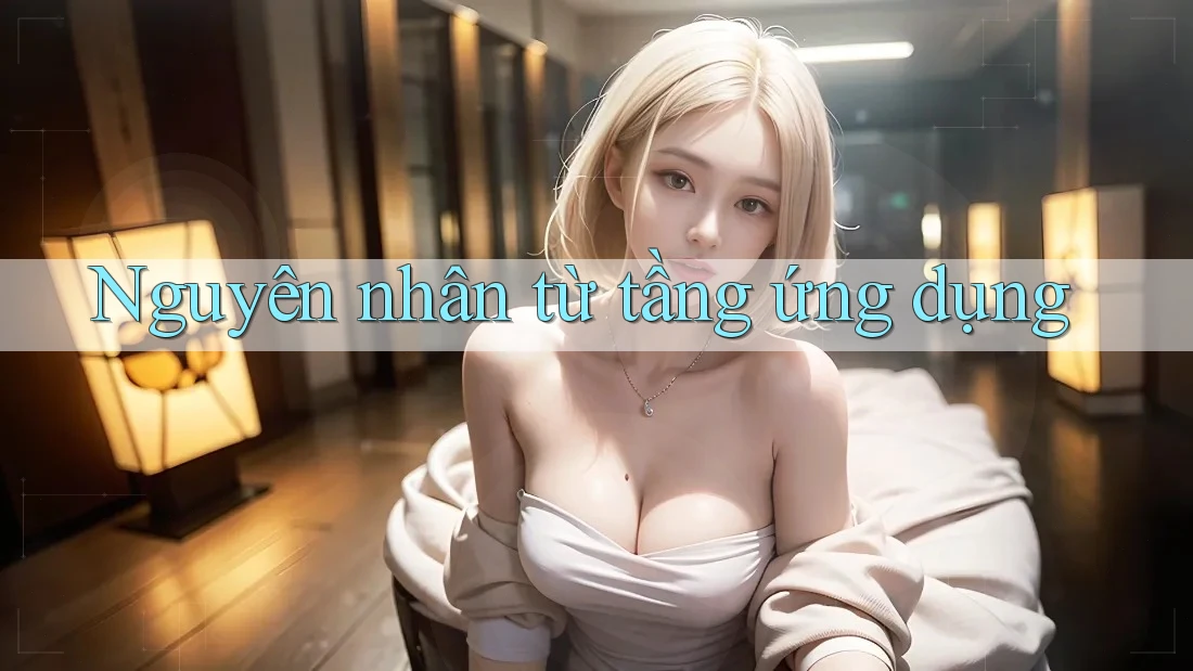 Nguyên nhân từ tầng ứng dụng Nguyên nhân từ tầng ứng dụng