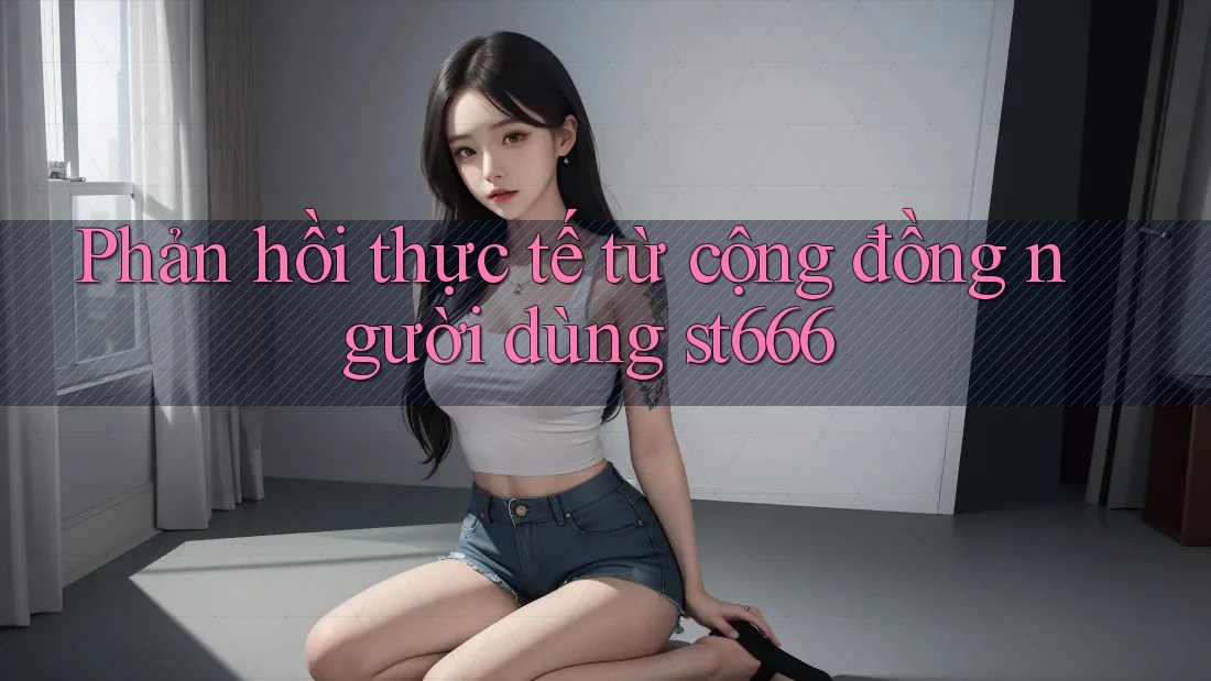 Phản hồi thực tế từ cộng đồng người dùng st666