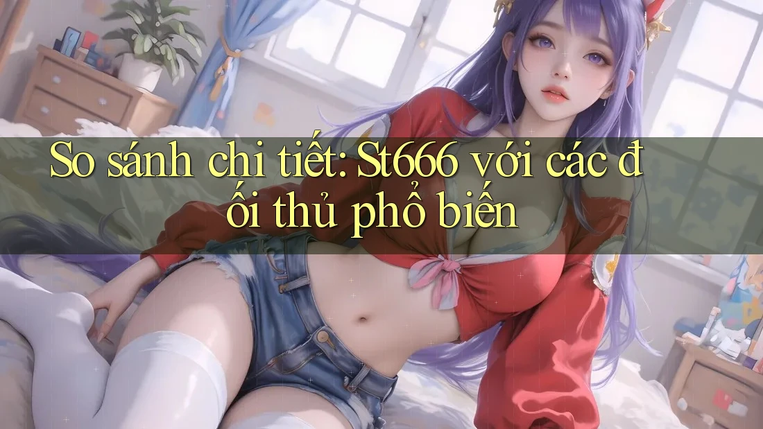 So sánh chi tiết: St666 với các đối thủ phổ biến So sánh chi tiết: St666 với các đối thủ phổ biến