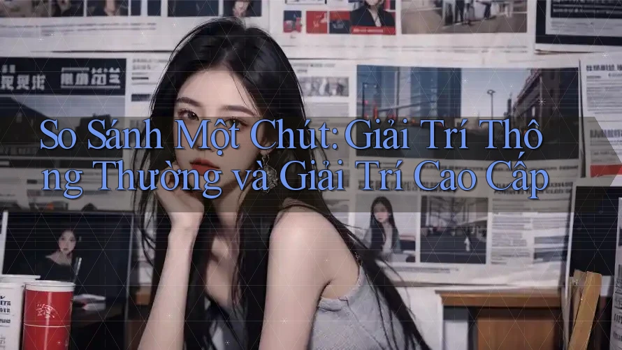 So Sánh Một Chút: Giải Trí Thông Thường và Giải Trí Cao Cấp So Sánh Một Chút: Giải Trí Thông Thường và Giải Trí Cao Cấp