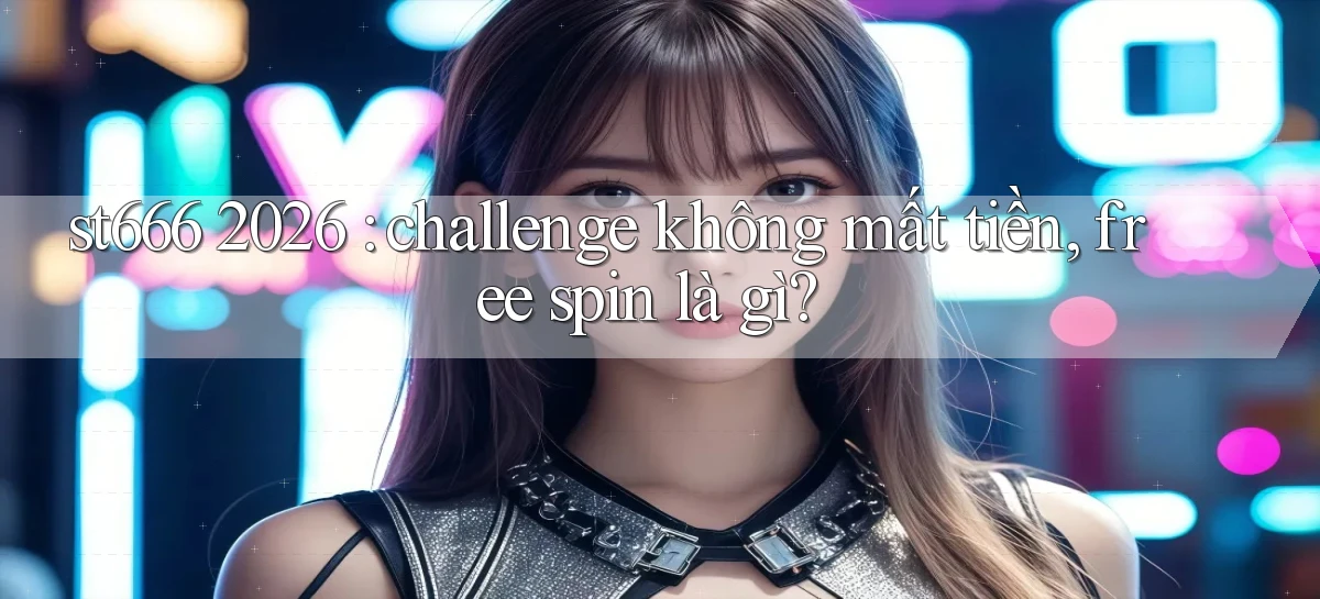st666 2026 challenge không mất tiền, free spin là gì
