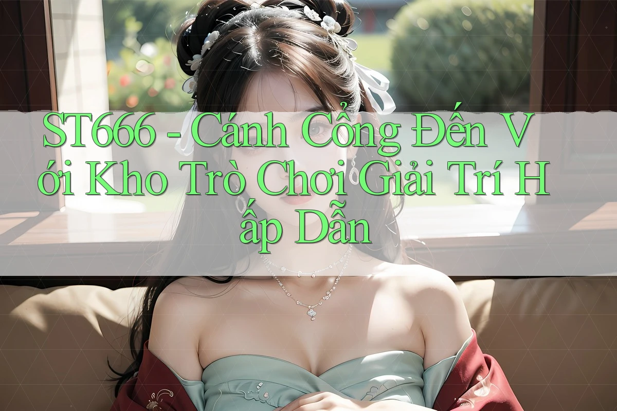 ST666 - Cánh Cổng Đến Với Kho Trò Chơi Giải Trí Hấp Dẫn
