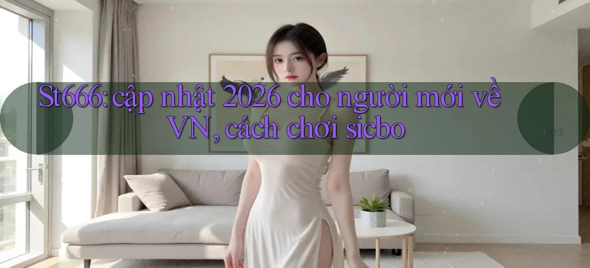 St666 cập nhật 2026 cho người mới về VN, cách chơi sicbo