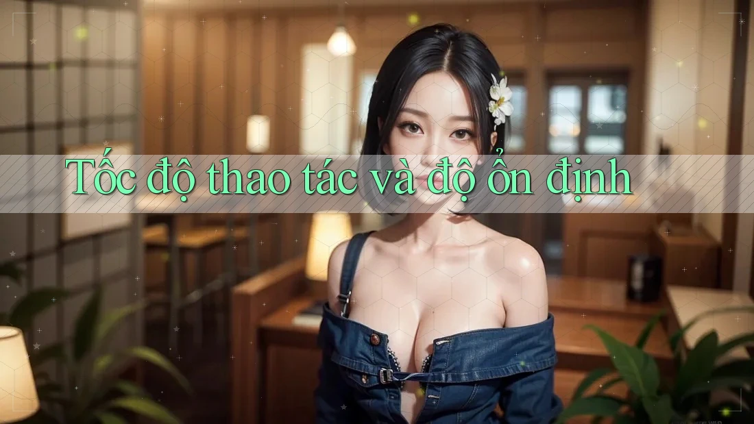 Tốc độ thao tác và độ ổn định