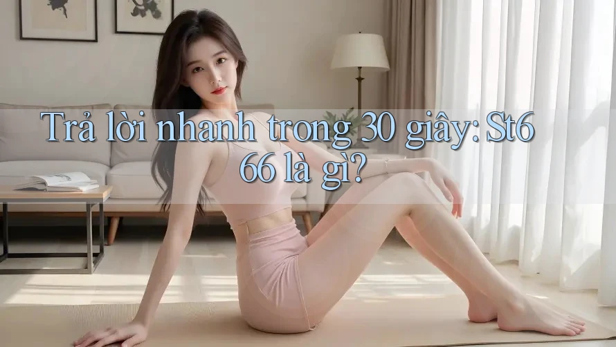 Trả lời nhanh trong 30 giây: st666 là gì?