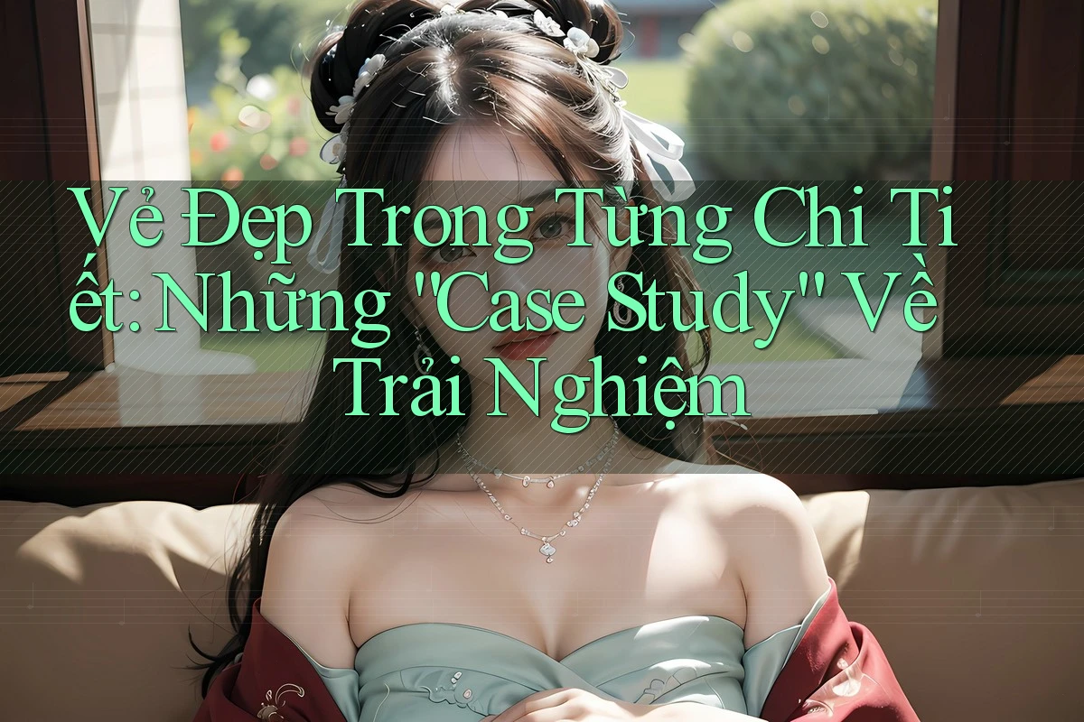 Vẻ Đẹp Trong Từng Chi Tiết: Những “Case Study” Về Trải Nghiệm