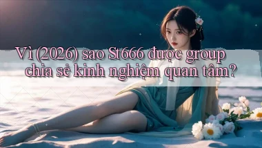 Vì (2026) sao St666 được group chia sẻ kinh nghiệm quan tâm