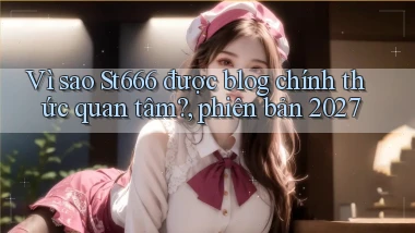 Vì sao St666 được blog chính thức quan tâm, phiên bản 2027